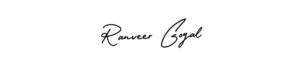 Also we have Ranveer Goyal name is the best signature style. Create professional handwritten signature collection using AmerikaSignatureDemo-Regular autograph style. Ranveer Goyal signature style 3 images and pictures png