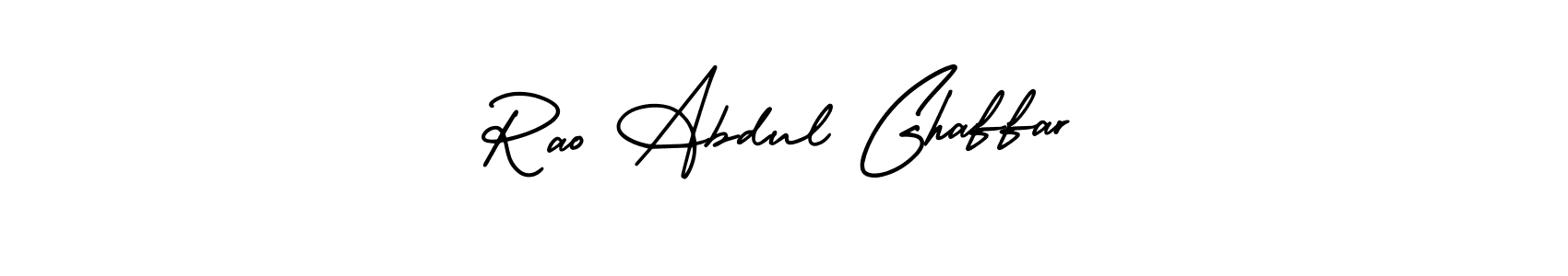 Rao Abdul Ghaffar stylish signature style. Best Handwritten Sign (AmerikaSignatureDemo-Regular) for my name. Handwritten Signature Collection Ideas for my name Rao Abdul Ghaffar. Rao Abdul Ghaffar signature style 3 images and pictures png