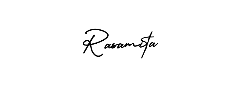 Check out images of Autograph of Rasamita name. Actor Rasamita Signature Style. AmerikaSignatureDemo-Regular is a professional sign style online. Rasamita signature style 3 images and pictures png