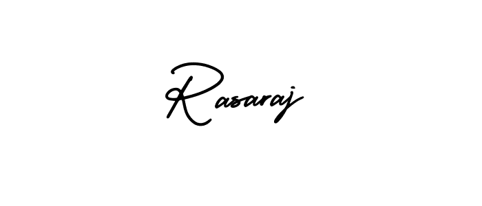 How to make Rasaraj name signature. Use AmerikaSignatureDemo-Regular style for creating short signs online. This is the latest handwritten sign. Rasaraj signature style 3 images and pictures png