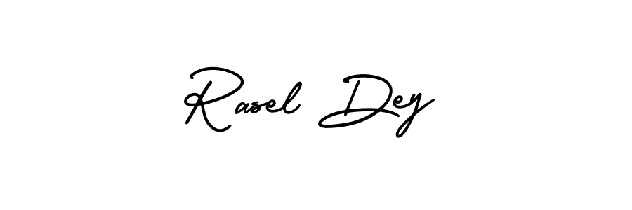 Make a beautiful signature design for name Rasel Dey. Use this online signature maker to create a handwritten signature for free. Rasel Dey signature style 3 images and pictures png