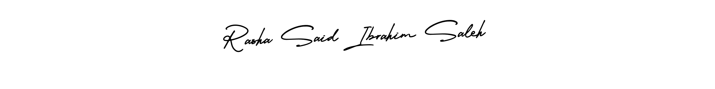 How to Draw Rasha Said Ibrahim Saleh signature style? AmerikaSignatureDemo-Regular is a latest design signature styles for name Rasha Said Ibrahim Saleh. Rasha Said Ibrahim Saleh signature style 3 images and pictures png