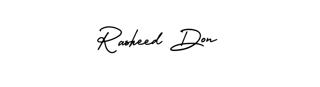 Also You can easily find your signature by using the search form. We will create Rasheed Don name handwritten signature images for you free of cost using AmerikaSignatureDemo-Regular sign style. Rasheed Don signature style 3 images and pictures png