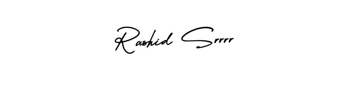 Rashid Srrrr stylish signature style. Best Handwritten Sign (AmerikaSignatureDemo-Regular) for my name. Handwritten Signature Collection Ideas for my name Rashid Srrrr. Rashid Srrrr signature style 3 images and pictures png