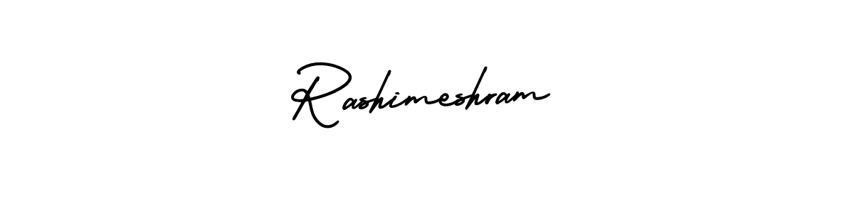 You should practise on your own different ways (AmerikaSignatureDemo-Regular) to write your name (Rashimeshram) in signature. don't let someone else do it for you. Rashimeshram signature style 3 images and pictures png