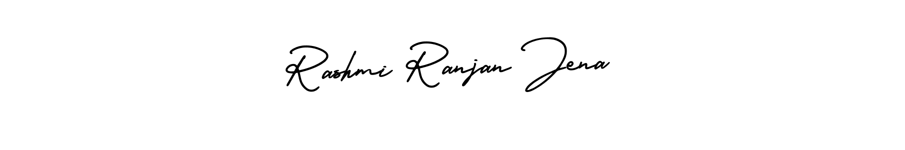 Design your own signature with our free online signature maker. With this signature software, you can create a handwritten (AmerikaSignatureDemo-Regular) signature for name Rashmi Ranjan Jena. Rashmi Ranjan Jena signature style 3 images and pictures png