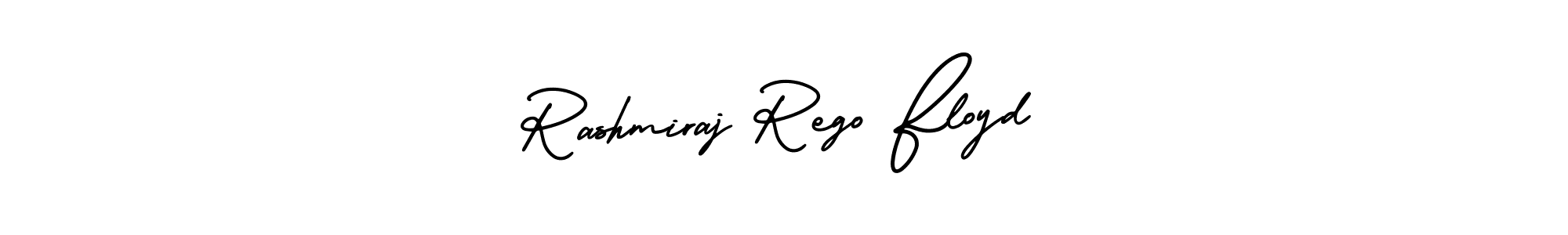 Also You can easily find your signature by using the search form. We will create Rashmiraj Rego Floyd name handwritten signature images for you free of cost using AmerikaSignatureDemo-Regular sign style. Rashmiraj Rego Floyd signature style 3 images and pictures png