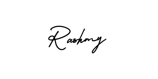 Best and Professional Signature Style for Rashmy. AmerikaSignatureDemo-Regular Best Signature Style Collection. Rashmy signature style 3 images and pictures png