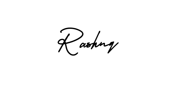 Make a beautiful signature design for name Rashnq. With this signature (AmerikaSignatureDemo-Regular) style, you can create a handwritten signature for free. Rashnq signature style 3 images and pictures png