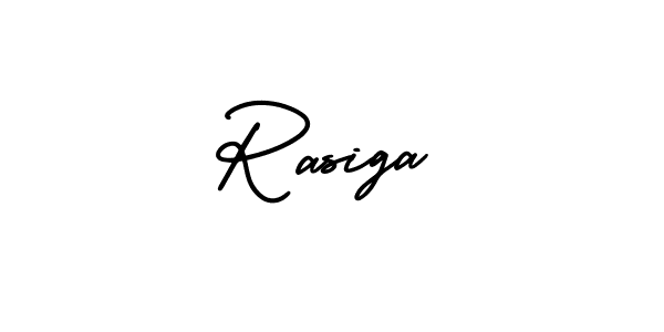 Create a beautiful signature design for name Rasiga. With this signature (AmerikaSignatureDemo-Regular) fonts, you can make a handwritten signature for free. Rasiga signature style 3 images and pictures png