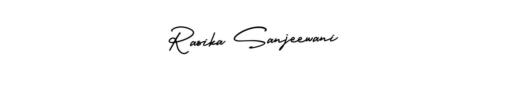 How to make Rasika Sanjeewani signature? AmerikaSignatureDemo-Regular is a professional autograph style. Create handwritten signature for Rasika Sanjeewani name. Rasika Sanjeewani signature style 3 images and pictures png