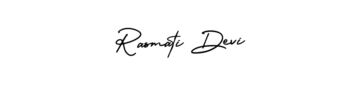 Use a signature maker to create a handwritten signature online. With this signature software, you can design (AmerikaSignatureDemo-Regular) your own signature for name Rasmati Devi. Rasmati Devi signature style 3 images and pictures png