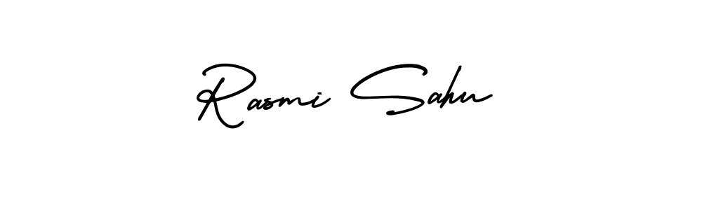 Best and Professional Signature Style for Rasmi Sahu. AmerikaSignatureDemo-Regular Best Signature Style Collection. Rasmi Sahu signature style 3 images and pictures png