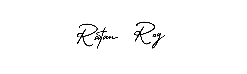 You can use this online signature creator to create a handwritten signature for the name Ratan  Roy. This is the best online autograph maker. Ratan  Roy signature style 3 images and pictures png