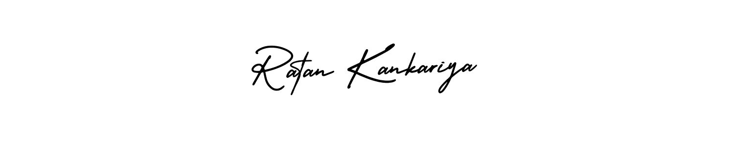 Make a short Ratan Kankariya signature style. Manage your documents anywhere anytime using AmerikaSignatureDemo-Regular. Create and add eSignatures, submit forms, share and send files easily. Ratan Kankariya signature style 3 images and pictures png