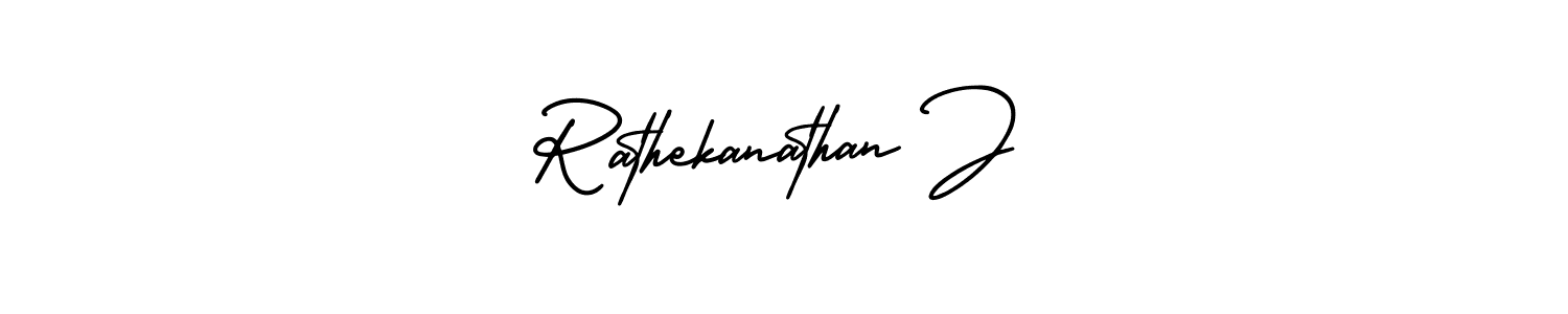 Also we have Rathekanathan J name is the best signature style. Create professional handwritten signature collection using AmerikaSignatureDemo-Regular autograph style. Rathekanathan J signature style 3 images and pictures png