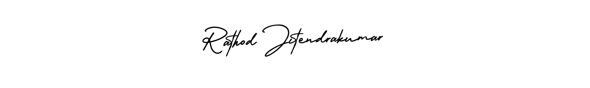 Best and Professional Signature Style for Rathod Jitendrakumar. AmerikaSignatureDemo-Regular Best Signature Style Collection. Rathod Jitendrakumar signature style 3 images and pictures png