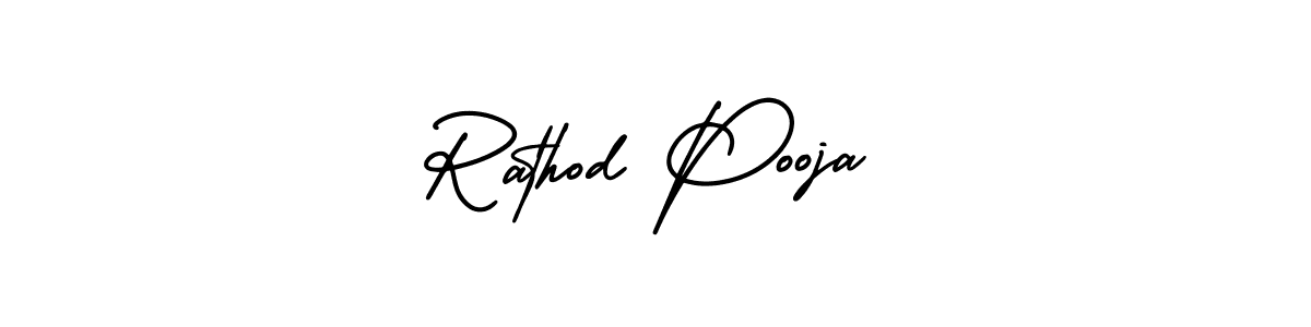 Also You can easily find your signature by using the search form. We will create Rathod Pooja name handwritten signature images for you free of cost using AmerikaSignatureDemo-Regular sign style. Rathod Pooja signature style 3 images and pictures png