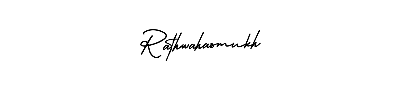 if you are searching for the best signature style for your name Rathwahasmukh. so please give up your signature search. here we have designed multiple signature styles  using AmerikaSignatureDemo-Regular. Rathwahasmukh signature style 3 images and pictures png