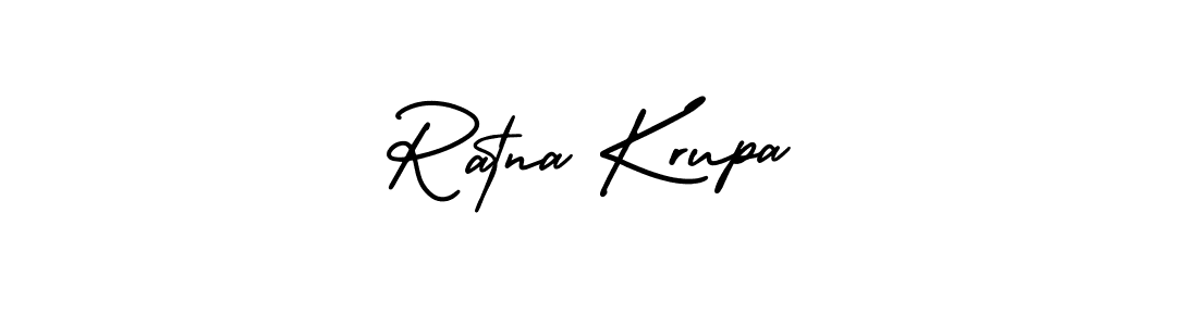 Similarly AmerikaSignatureDemo-Regular is the best handwritten signature design. Signature creator online .You can use it as an online autograph creator for name Ratna Krupa. Ratna Krupa signature style 3 images and pictures png