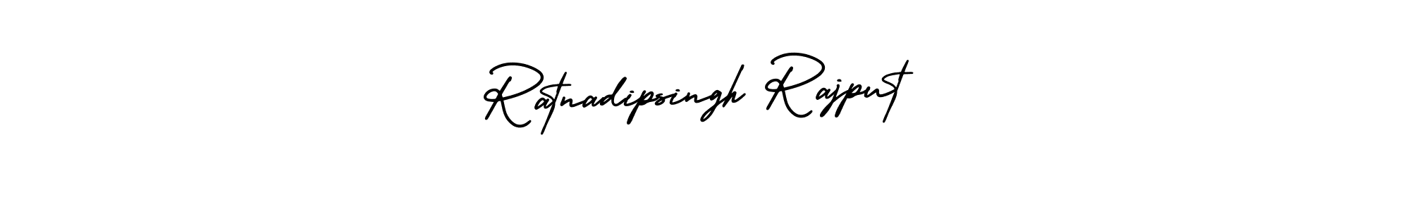 Design your own signature with our free online signature maker. With this signature software, you can create a handwritten (AmerikaSignatureDemo-Regular) signature for name Ratnadipsingh Rajput. Ratnadipsingh Rajput signature style 3 images and pictures png