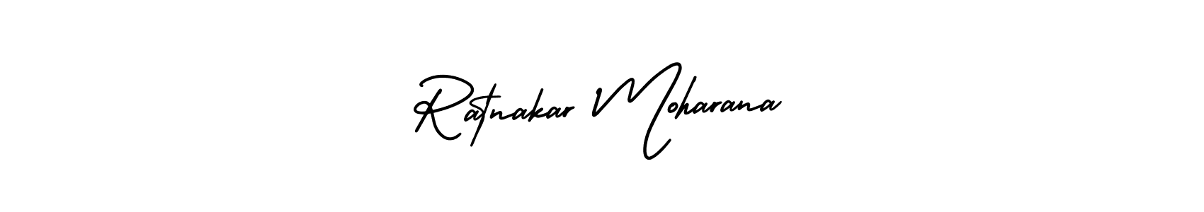 This is the best signature style for the Ratnakar Moharana name. Also you like these signature font (AmerikaSignatureDemo-Regular). Mix name signature. Ratnakar Moharana signature style 3 images and pictures png