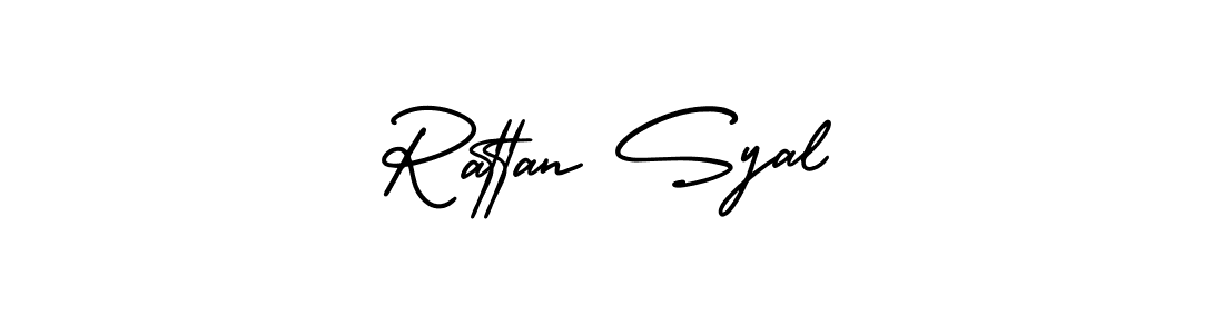 AmerikaSignatureDemo-Regular is a professional signature style that is perfect for those who want to add a touch of class to their signature. It is also a great choice for those who want to make their signature more unique. Get Rattan Syal name to fancy signature for free. Rattan Syal signature style 3 images and pictures png