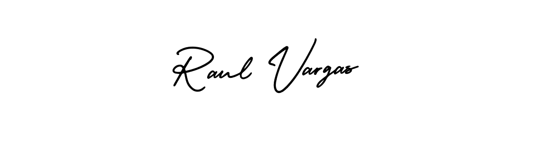 You should practise on your own different ways (AmerikaSignatureDemo-Regular) to write your name (Raul Vargas) in signature. don't let someone else do it for you. Raul Vargas signature style 3 images and pictures png