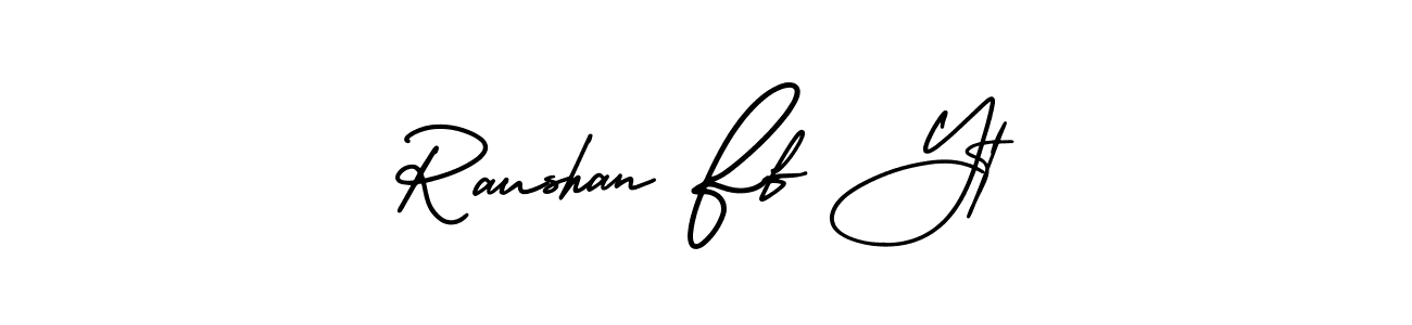 Best and Professional Signature Style for Raushan Ff Yt. AmerikaSignatureDemo-Regular Best Signature Style Collection. Raushan Ff Yt signature style 3 images and pictures png
