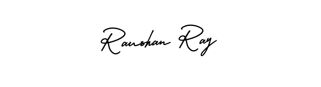 Also You can easily find your signature by using the search form. We will create Raushan Ray name handwritten signature images for you free of cost using AmerikaSignatureDemo-Regular sign style. Raushan Ray signature style 3 images and pictures png