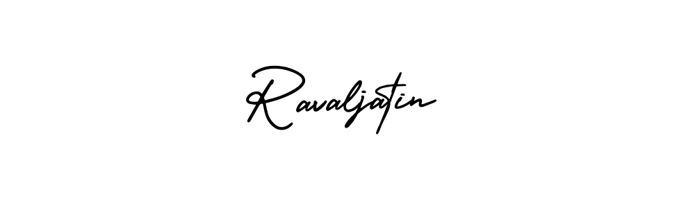 It looks lik you need a new signature style for name Ravaljatin. Design unique handwritten (AmerikaSignatureDemo-Regular) signature with our free signature maker in just a few clicks. Ravaljatin signature style 3 images and pictures png