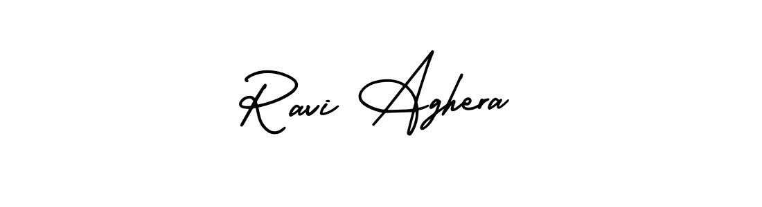 AmerikaSignatureDemo-Regular is a professional signature style that is perfect for those who want to add a touch of class to their signature. It is also a great choice for those who want to make their signature more unique. Get Ravi Aghera name to fancy signature for free. Ravi Aghera signature style 3 images and pictures png