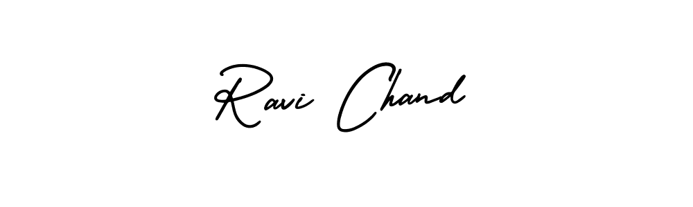 Create a beautiful signature design for name Ravi Chand. With this signature (AmerikaSignatureDemo-Regular) fonts, you can make a handwritten signature for free. Ravi Chand signature style 3 images and pictures png