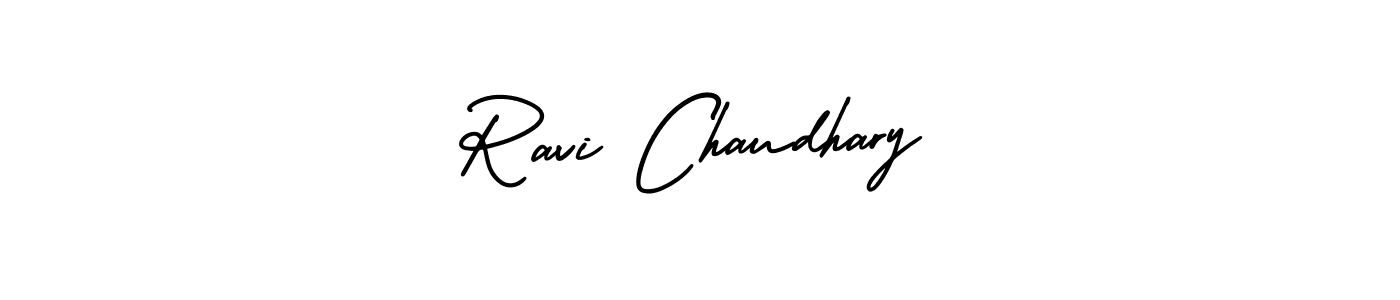 Also we have Ravi Chaudhary name is the best signature style. Create professional handwritten signature collection using AmerikaSignatureDemo-Regular autograph style. Ravi Chaudhary signature style 3 images and pictures png