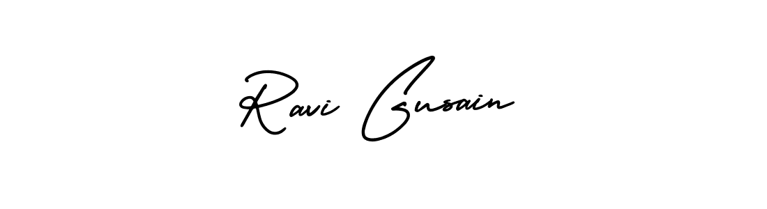 Make a short Ravi Gusain signature style. Manage your documents anywhere anytime using AmerikaSignatureDemo-Regular. Create and add eSignatures, submit forms, share and send files easily. Ravi Gusain signature style 3 images and pictures png