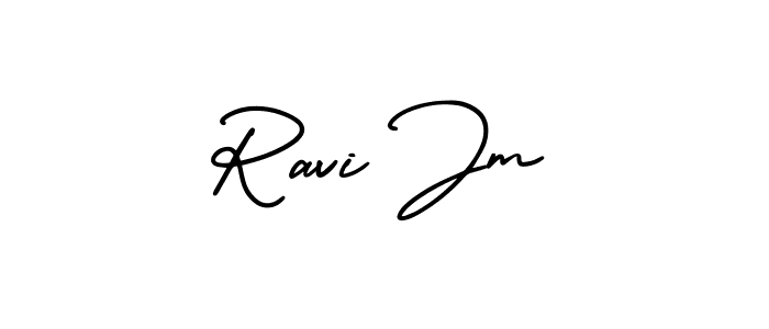 if you are searching for the best signature style for your name Ravi Jm. so please give up your signature search. here we have designed multiple signature styles  using AmerikaSignatureDemo-Regular. Ravi Jm signature style 3 images and pictures png