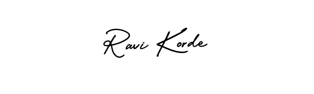 How to make Ravi Korde signature? AmerikaSignatureDemo-Regular is a professional autograph style. Create handwritten signature for Ravi Korde name. Ravi Korde signature style 3 images and pictures png