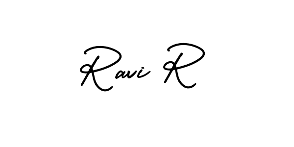 Make a beautiful signature design for name Ravi R. Use this online signature maker to create a handwritten signature for free. Ravi R signature style 3 images and pictures png