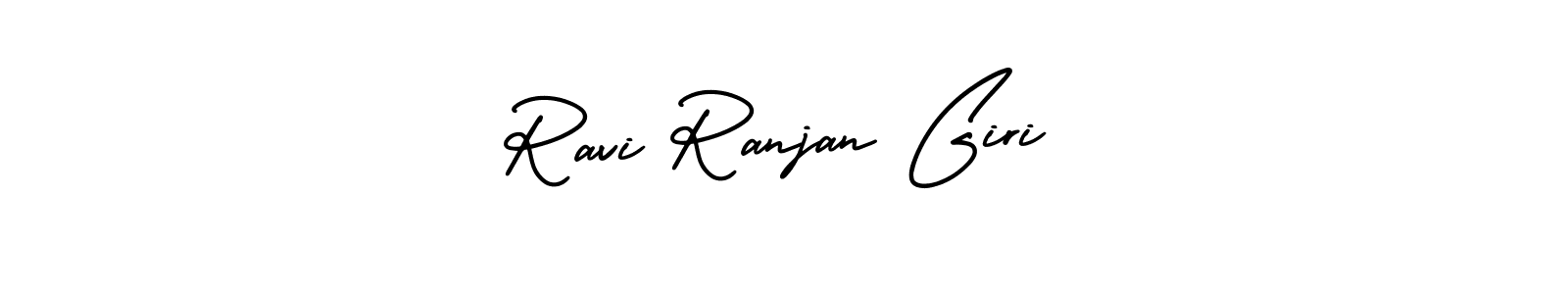 Use a signature maker to create a handwritten signature online. With this signature software, you can design (AmerikaSignatureDemo-Regular) your own signature for name Ravi Ranjan Giri. Ravi Ranjan Giri signature style 3 images and pictures png