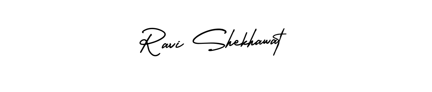 Make a beautiful signature design for name Ravi Shekhawat. With this signature (AmerikaSignatureDemo-Regular) style, you can create a handwritten signature for free. Ravi Shekhawat signature style 3 images and pictures png