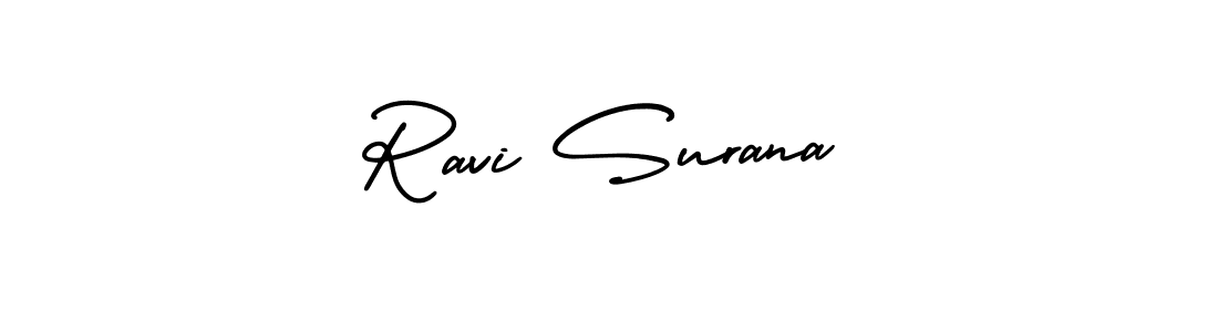 How to make Ravi Surana signature? AmerikaSignatureDemo-Regular is a professional autograph style. Create handwritten signature for Ravi Surana name. Ravi Surana signature style 3 images and pictures png