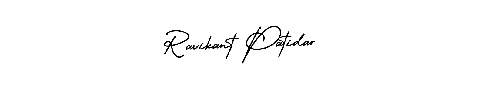 How to make Ravikant Patidar signature? AmerikaSignatureDemo-Regular is a professional autograph style. Create handwritten signature for Ravikant Patidar name. Ravikant Patidar signature style 3 images and pictures png