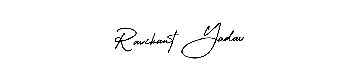 Make a beautiful signature design for name Ravikant Yadav. Use this online signature maker to create a handwritten signature for free. Ravikant Yadav signature style 3 images and pictures png