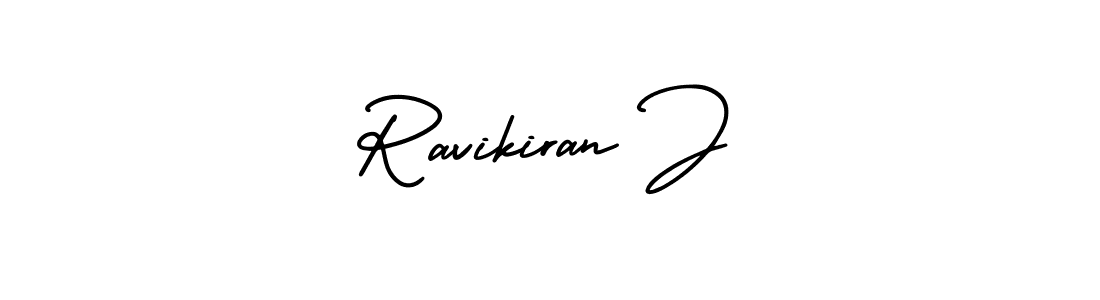 AmerikaSignatureDemo-Regular is a professional signature style that is perfect for those who want to add a touch of class to their signature. It is also a great choice for those who want to make their signature more unique. Get Ravikiran J name to fancy signature for free. Ravikiran J signature style 3 images and pictures png