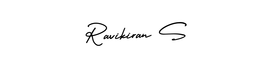 if you are searching for the best signature style for your name Ravikiran S. so please give up your signature search. here we have designed multiple signature styles  using AmerikaSignatureDemo-Regular. Ravikiran S signature style 3 images and pictures png