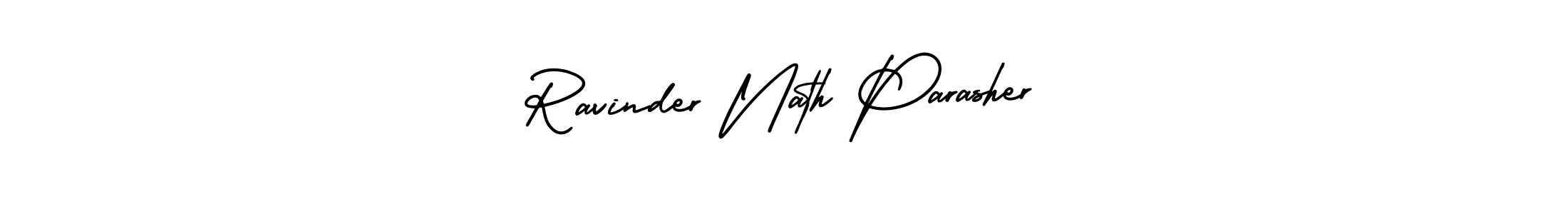 Best and Professional Signature Style for Ravinder Nath Parasher. AmerikaSignatureDemo-Regular Best Signature Style Collection. Ravinder Nath Parasher signature style 3 images and pictures png