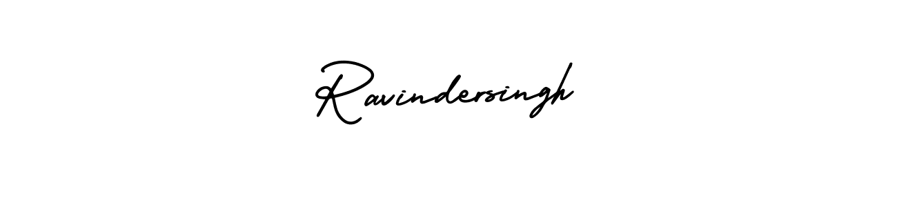 Create a beautiful signature design for name Ravindersingh. With this signature (AmerikaSignatureDemo-Regular) fonts, you can make a handwritten signature for free. Ravindersingh signature style 3 images and pictures png