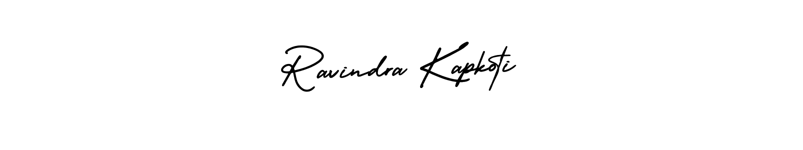 if you are searching for the best signature style for your name Ravindra Kapkoti. so please give up your signature search. here we have designed multiple signature styles  using AmerikaSignatureDemo-Regular. Ravindra Kapkoti signature style 3 images and pictures png