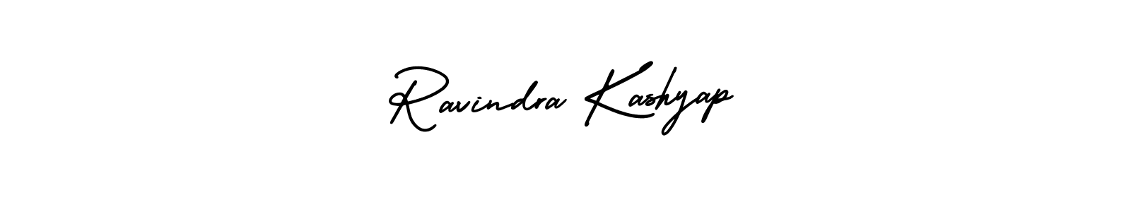 Best and Professional Signature Style for Ravindra Kashyap. AmerikaSignatureDemo-Regular Best Signature Style Collection. Ravindra Kashyap signature style 3 images and pictures png