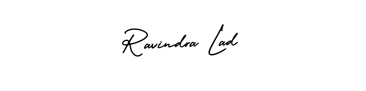 This is the best signature style for the Ravindra Lad name. Also you like these signature font (AmerikaSignatureDemo-Regular). Mix name signature. Ravindra Lad signature style 3 images and pictures png